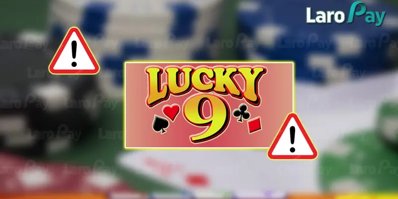 Note when playing game Lucky 9