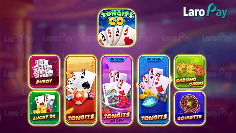 Games at Tongits Co app