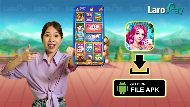 Instructions for downloading the Big Win Club app on APK