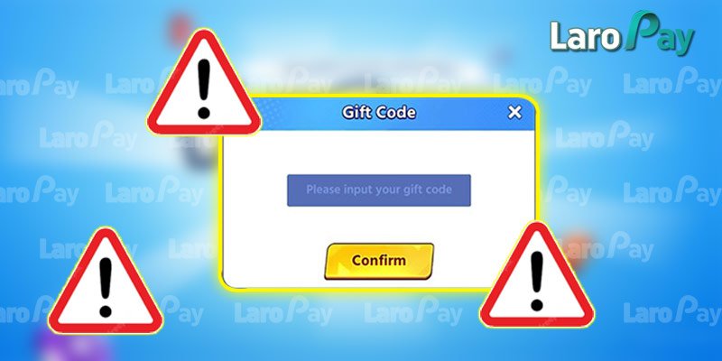 Note when receiving Giftcode Tongits Go