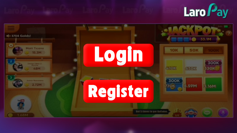 Register and login Color Game Land