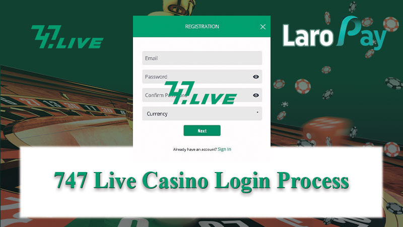 Basahin ang proseso ng pag-login gamit ang 747 Live Casino Login feature.