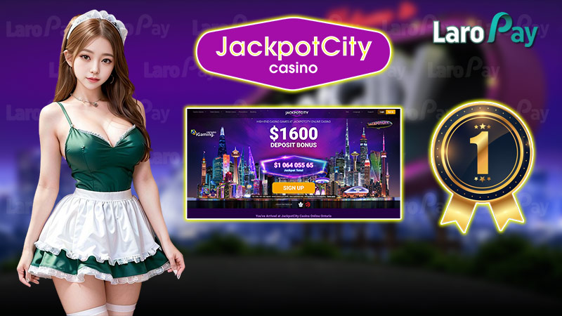 Ang nangungunang pinipili para sa online casino games, ang Jackpot City.