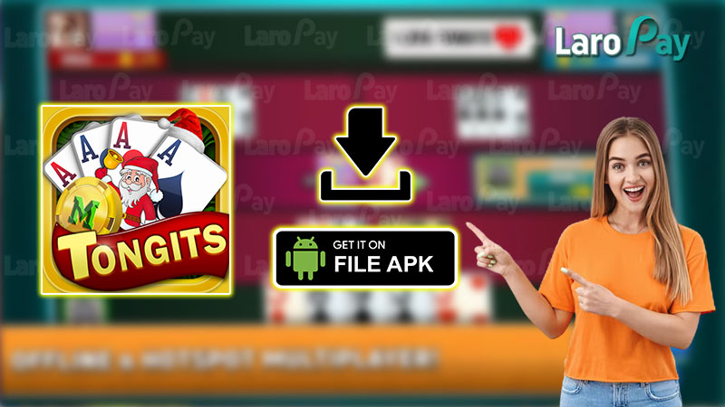 Instructions for downloading Tongits Plus mod Apk unlimited money
