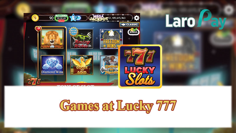 Games at Lucky 777