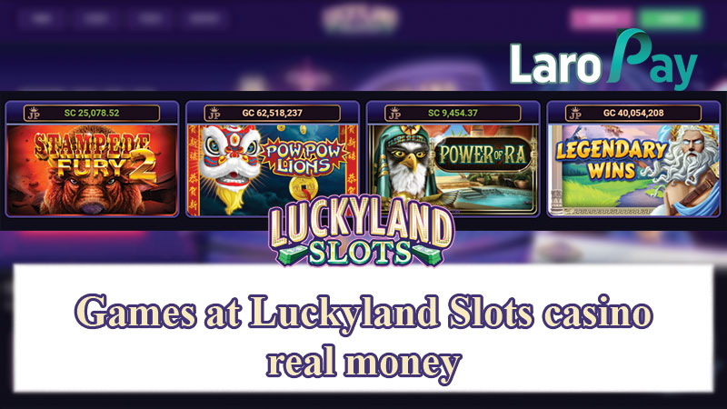 Games at Luckyland Slots casino real money