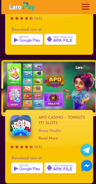 Paano I-download ang Apo Casino App nang Ligtas Gamit ang LaroPay 1
